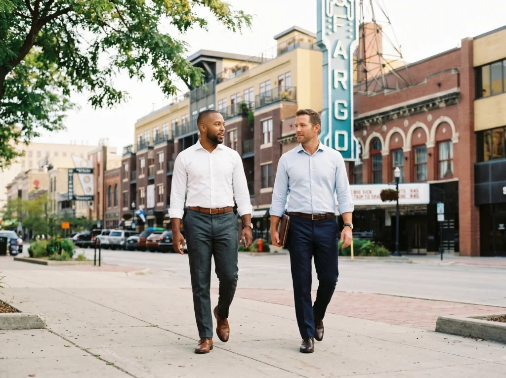 Business Men Downtown