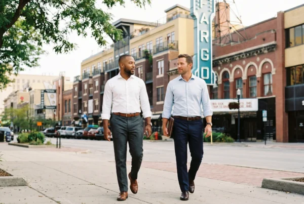Business Men Downtown