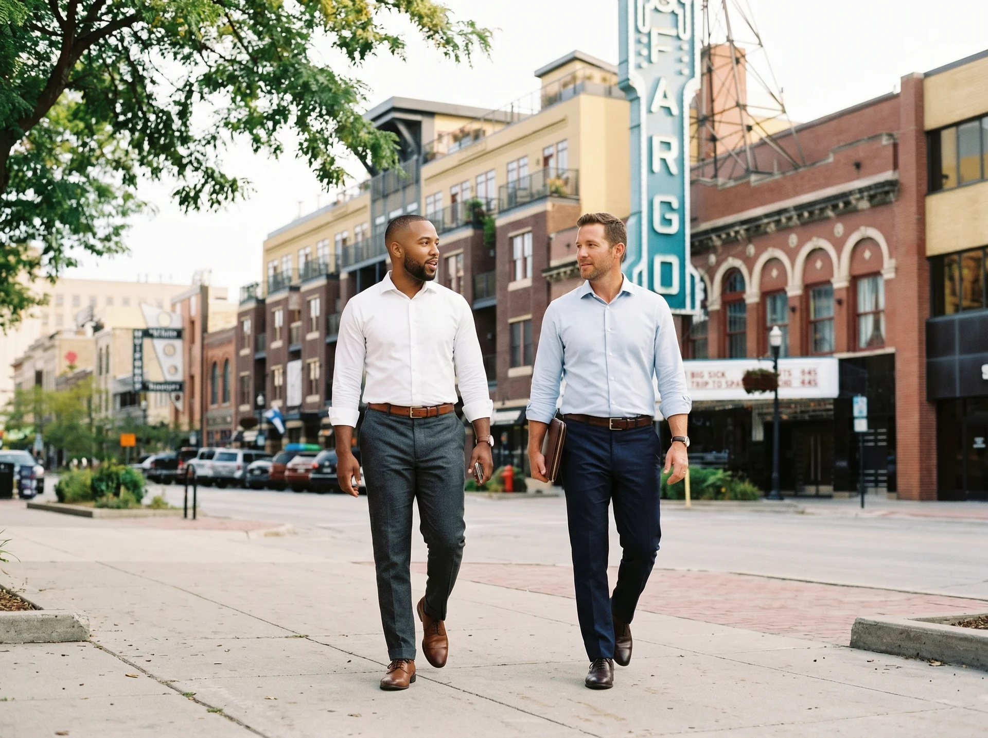 Business Men Downtown